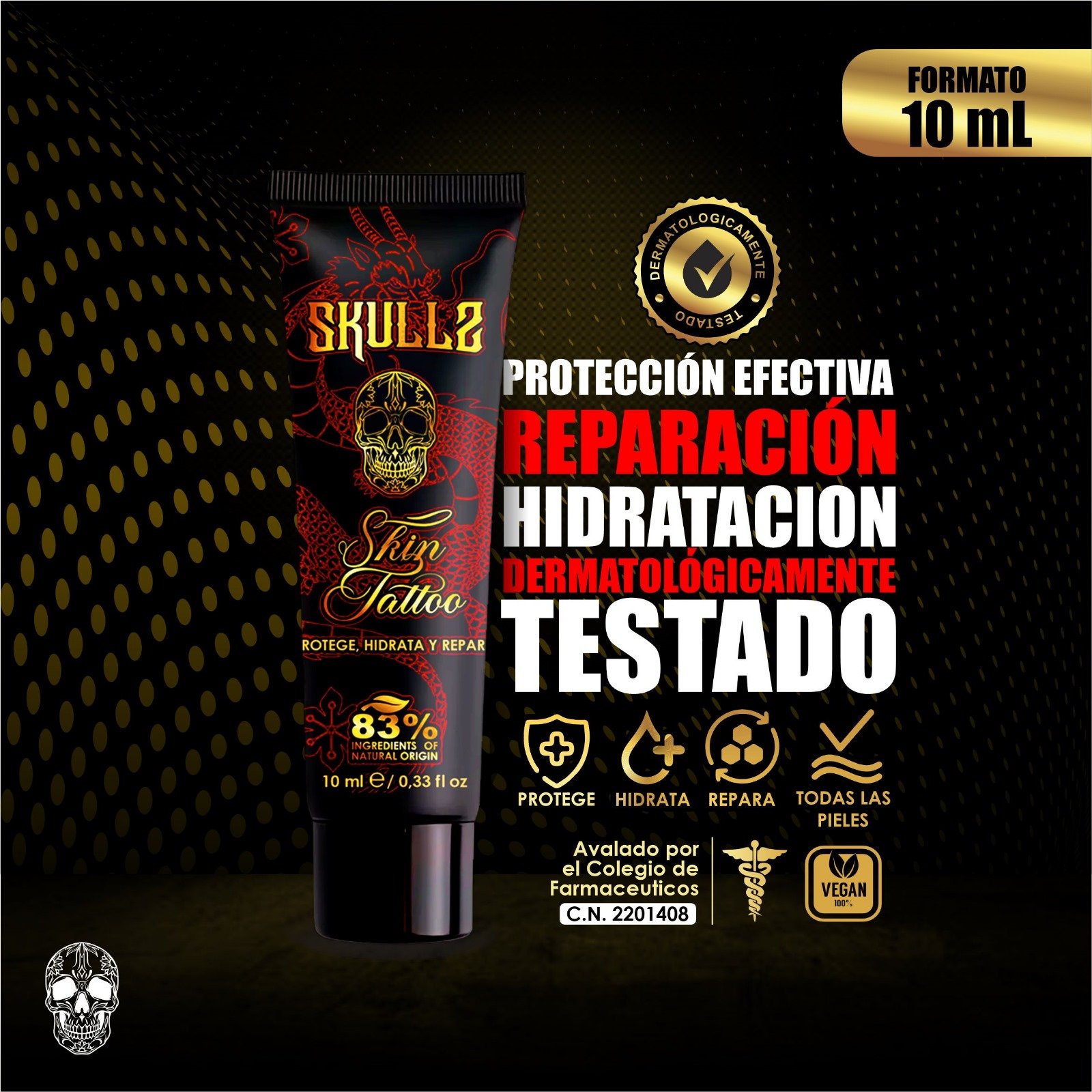 BLACK LINE DERMO CREAM 10ml - Imagen 3